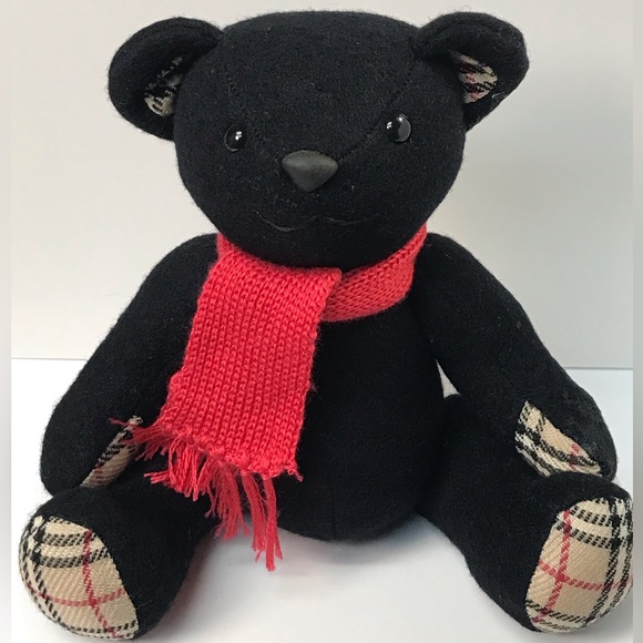 Burberry Teddy Bear Plush 😍🐻🖤 - Picture 1 of 17